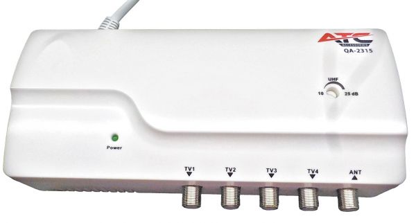 ATC Ενισχυτής Γραμμής 4 Εξόδων ATC-492 25dB 5G LTE700