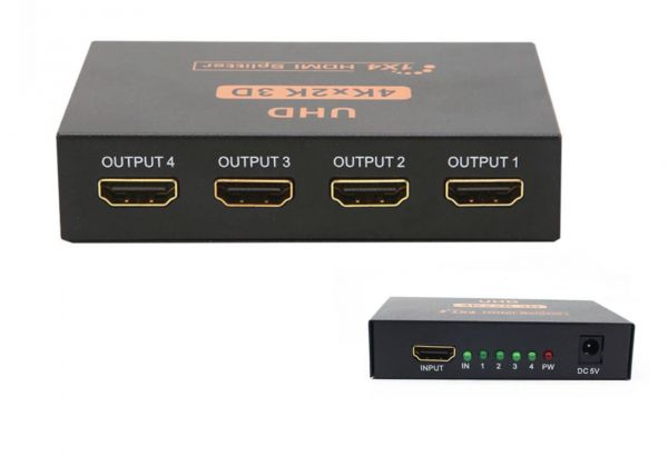 HDMI SPLITTER 1 IN / 4 ΟΘΟΝΕΣ